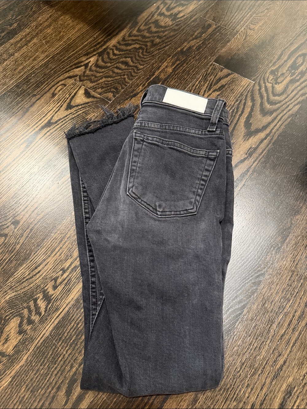 Re/Done & Levi’s collab black skinny jeans
